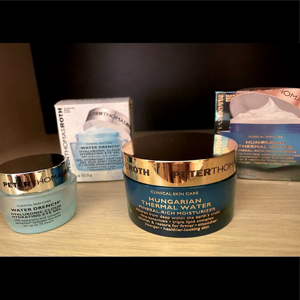 Peter Thomas Roth Hungarian Thermal Water Moisturizer & Water Drench Eye Gel Duo